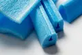Blue foam packing protectors for protecting panels and glazing various sizes.