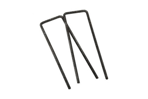 Two metal U Pins