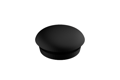 Angled view of 3D modelled rubber push in foot with domed top.