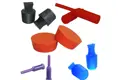 A collection of high temp plugs in various styles and colours.